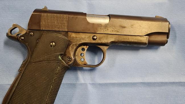 One of the firearms seized. Picture: NSW Police