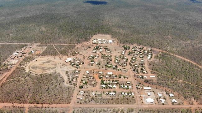 The township of Ramingining from above. Picture: Rob Law/ Google Maps