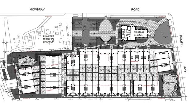 A concept plan of the redevelopment.