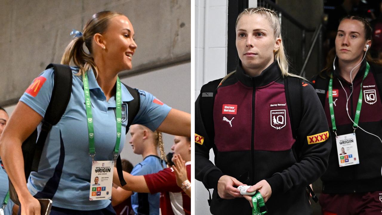 Maroons, Blues stars arrive at Suncorp ahead of series opener