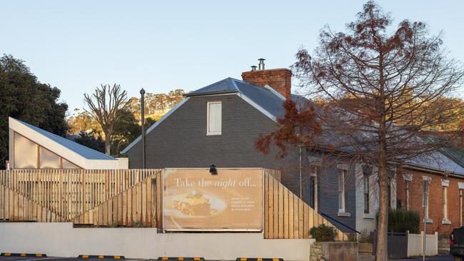 Little Brick Cottage, is ideally located in the heart of South Hobart, close to nearby cafes and restaurants. Picture: Adam Gibson