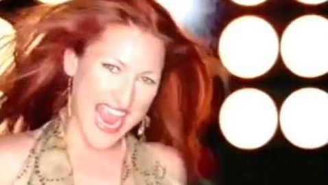 As BJ Caruana in the Dance All Night music video, circa 2002. Picture: Channel 7