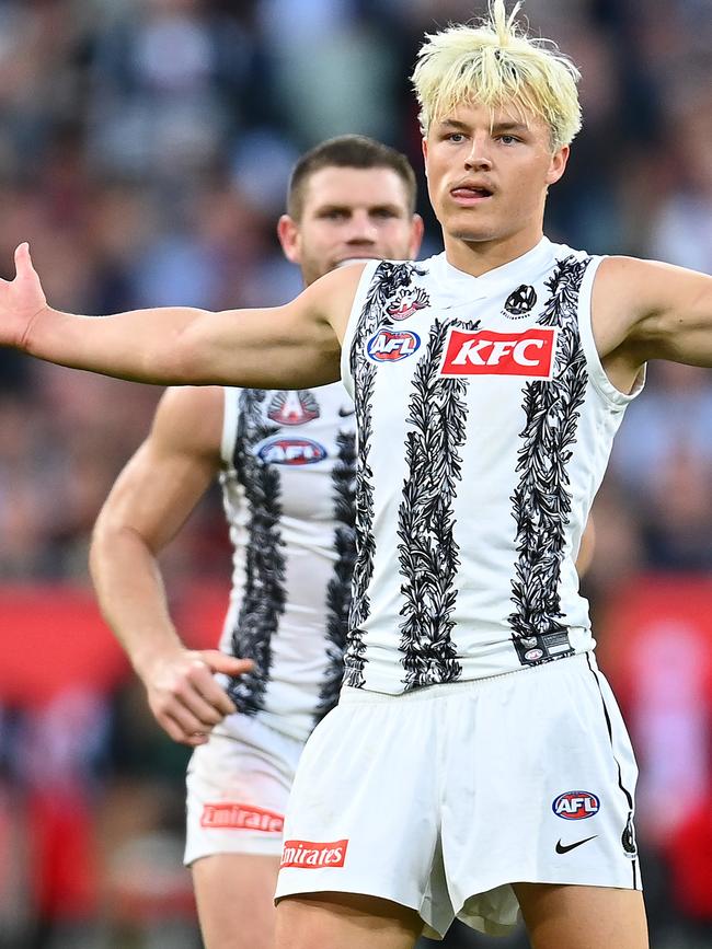 Jack Ginnivan has been a revelation for Collingwood this year. Picture: Quinn Rooney/Getty Images