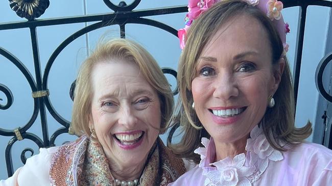 Ann with Gai Waterhouse. Picture: Supplied