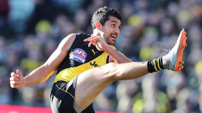 Marlion Pickett enjoyed a debut to savour for Richmond. Picture: Michael Klein.