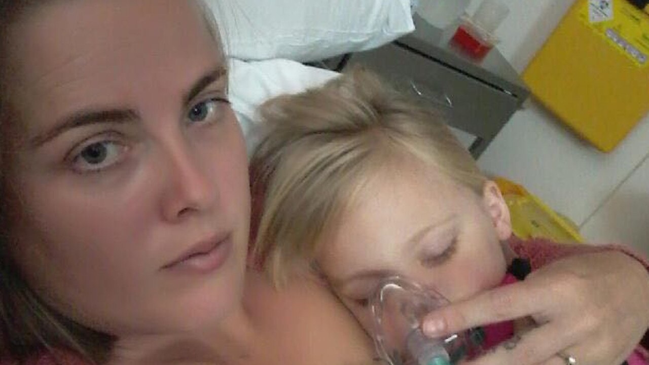 Gympie mum Lisa Mordey has blasted the local hospital's lack of paediatric services as an 