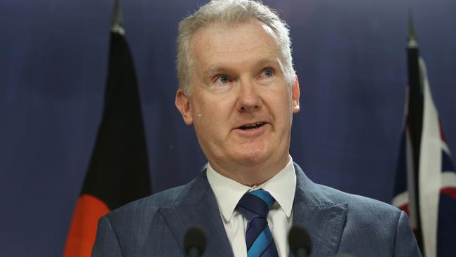 Employment and Workplace Relations Minister Tony Burke has rejected suggestions prices will soar under Labor’s gig economy changes. Picture: John Feder/The Australian.