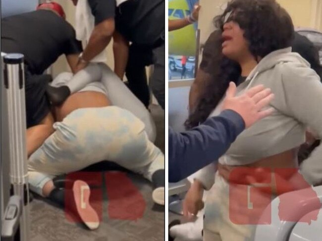 Shock as pregnant passenger slams staffer