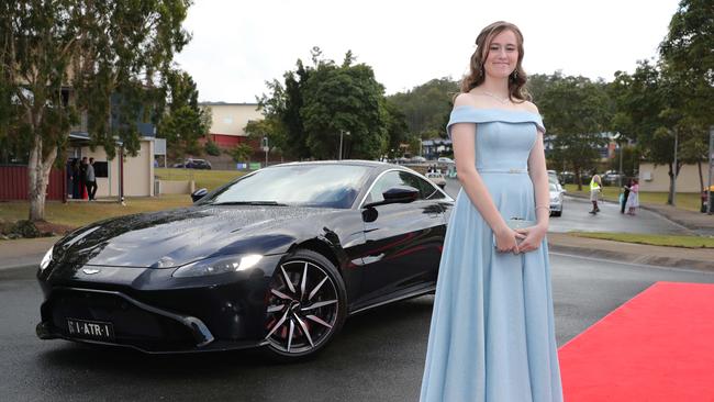 Pacific Pines High formal, at the school. Kelsey Leeves Picture Glenn Hampson