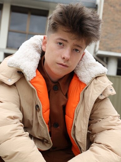 Adelaide actor Joe Bird, 15, of Henley Beach. Picture: Supplied