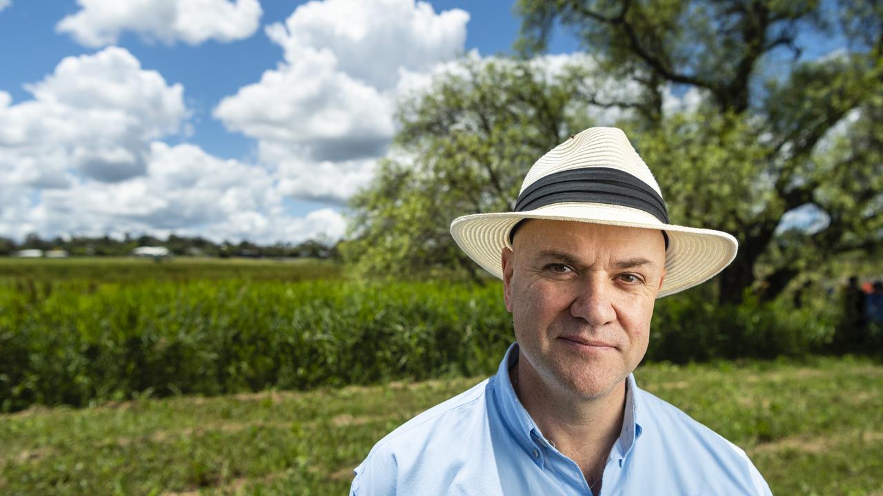 Queenslands chief health officer Dr John Gerrard after a media call to raise awareness of Japanese encephalitis virus. Picture: Kevin Farmer