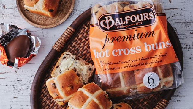 Balfours hot cross buns will no longer be available from this year onward. Picture: Facebook