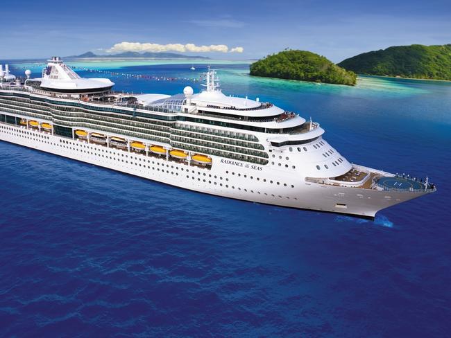 RADIANCE OF THE SEAS Royal Caribbean’s Ovation of the Seas and Voyager of the Seas will be joined by Radiance of the Seas (pictured) and together will operate 61 sailings to destinations in Australia, New Zealand, the South Pacific and Asia.