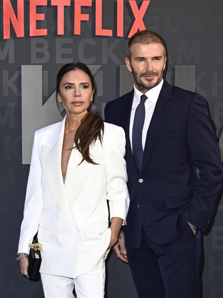 The couple attended the Netflix premiere in London on Tuesday night. Picture: Gareth Cattermole/Getty Images