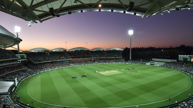 Action from the Australia v South Africa day-night Test in 2016. Picture: AFP