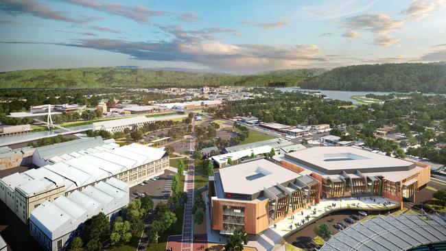 An artist’s impression of the proposed UTAS northern campus. Picture: SUPPLIED