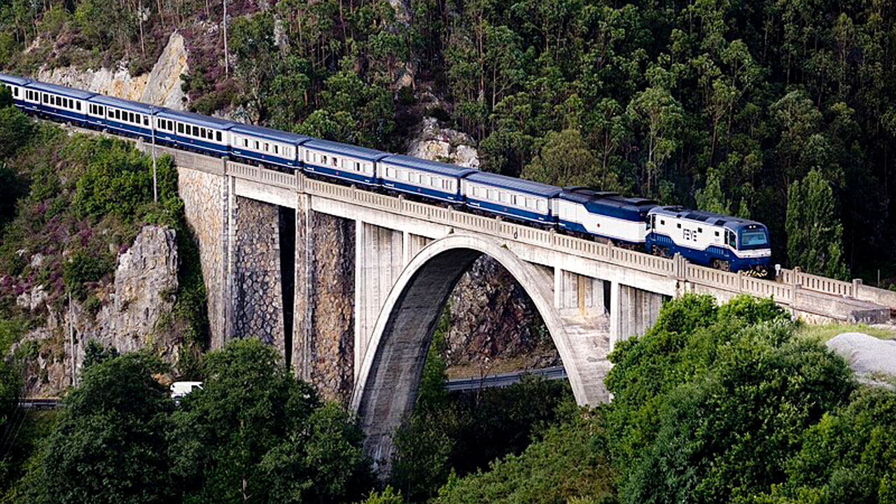 <h2>9. El Tren 'Transcantabrico,' Spain</h2><p><a href="https://eltrentranscantabrico.com/en/" target="_blank" rel="noopener">The 'Transcantabrico' train</a> is a lavish 8 day, 7 night adventure through the north of Spain. It's a commitment, but one well worth the effort if you want to visit <span>Santander, Oviedo, Gij&oacute;n and Bilbao, travelling across the top of Spain on a hotel on wheels.&nbsp;</span></p><p>Average journey time: 8 days&nbsp;</p><p>Price: From A $24,824 for a single room</p>