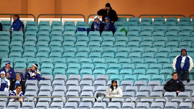 The NRL is considering pumping in crowd noise. Picture by Gregg Porteous.