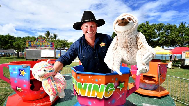 Brophy's New Year Carnival will return to The Strand for a 2nd year. Owner Elliot Brophy ahead of opening night. Picture: Alix Sweeney