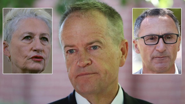 Bill Shorten has been wounded by Kerryn Phelps and Richard Di Natale.