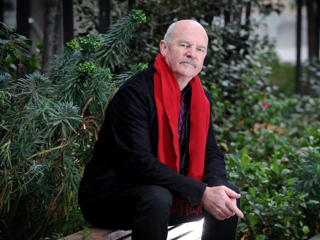 Melbourne author Philip Salom who is one of 5 authors shortlisted for the Miles Franklin book award. Picture: Andrew Henshaw