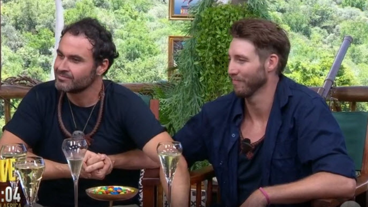 I'm A Celeb's top two: Miguel (left) and Dale.