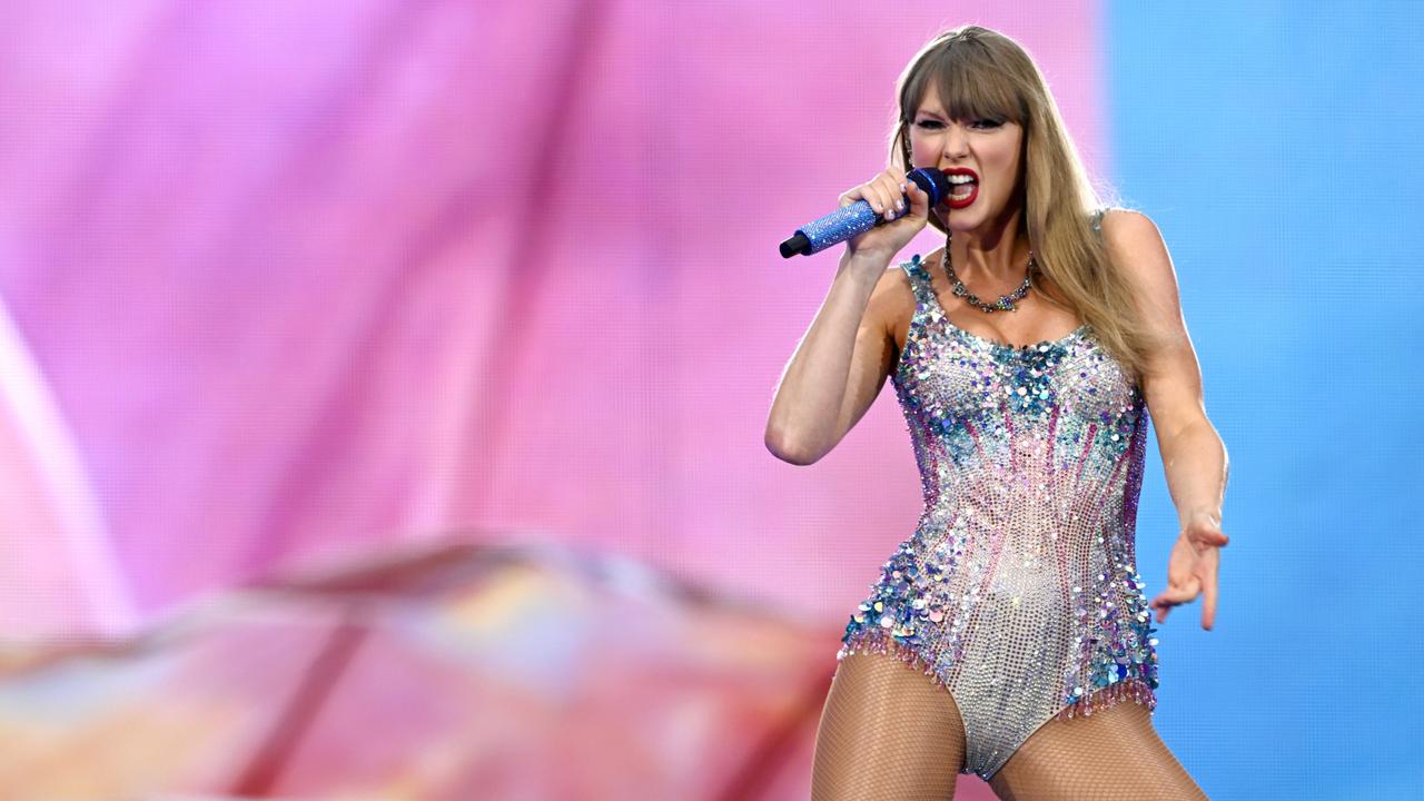 Donald Trump shared an AI-generated image of Taylor Swift dressed as Uncle Sam with the caption “Taylor wants you to vote for Donald Trump”. But the move backfired badly, forcing the singer to publicly support Kamal Harris. Picture: Kate Green/Getty Images