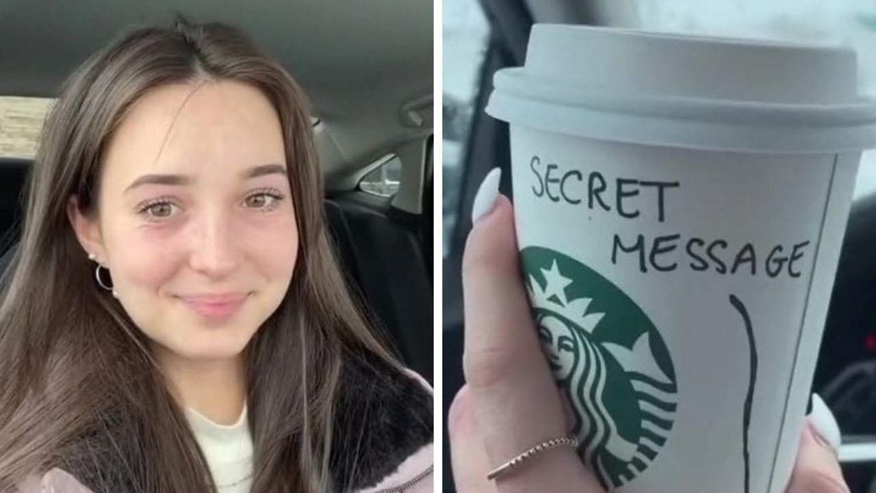 Creepy ‘secret message’ on Starbucks cup - news.com.au