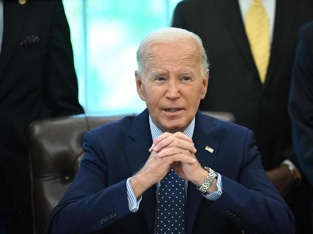 US President Joe Biden says negotiations for a ceasefire are closer than ever. Picture: AFP