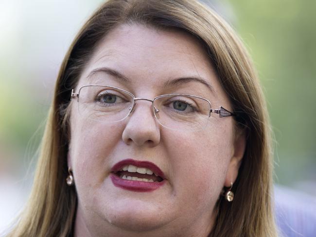 Minister for Industrial Relations and Women Natalie Hutchins. Picture: Sarah Matray