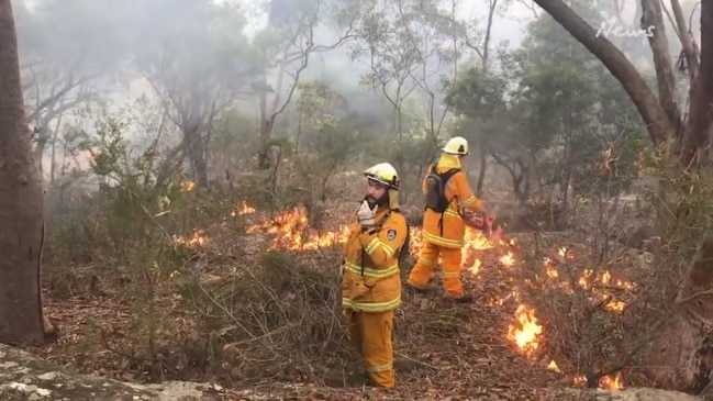 Hazard reduction in Mount Colah