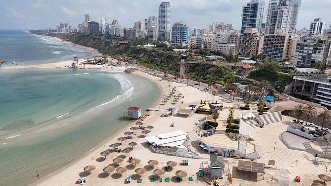 Coastal city Netanya, Israel. (Photo by JACK GUEZ / AFP)