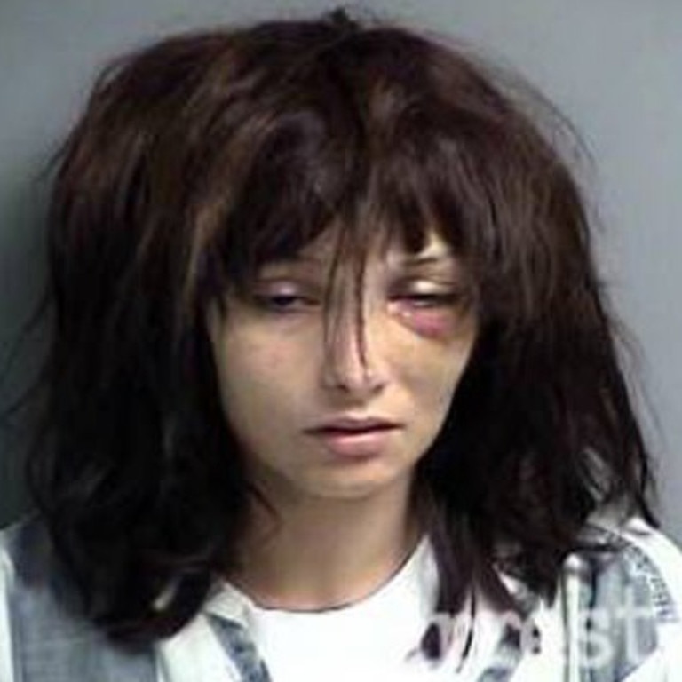 During her addiction, she overdosed 19 times and ended up homeless. Picture: Vernon County Police