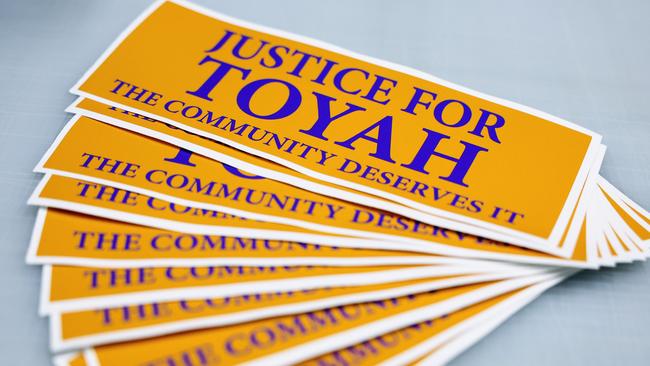 With the arrest of Rajwinder Singh in New Delhi, a person of interest in the Toyah Cordingley murder case, a new round of car bumper stickers are now being printed in Cairns. Picture: Brendan Radke