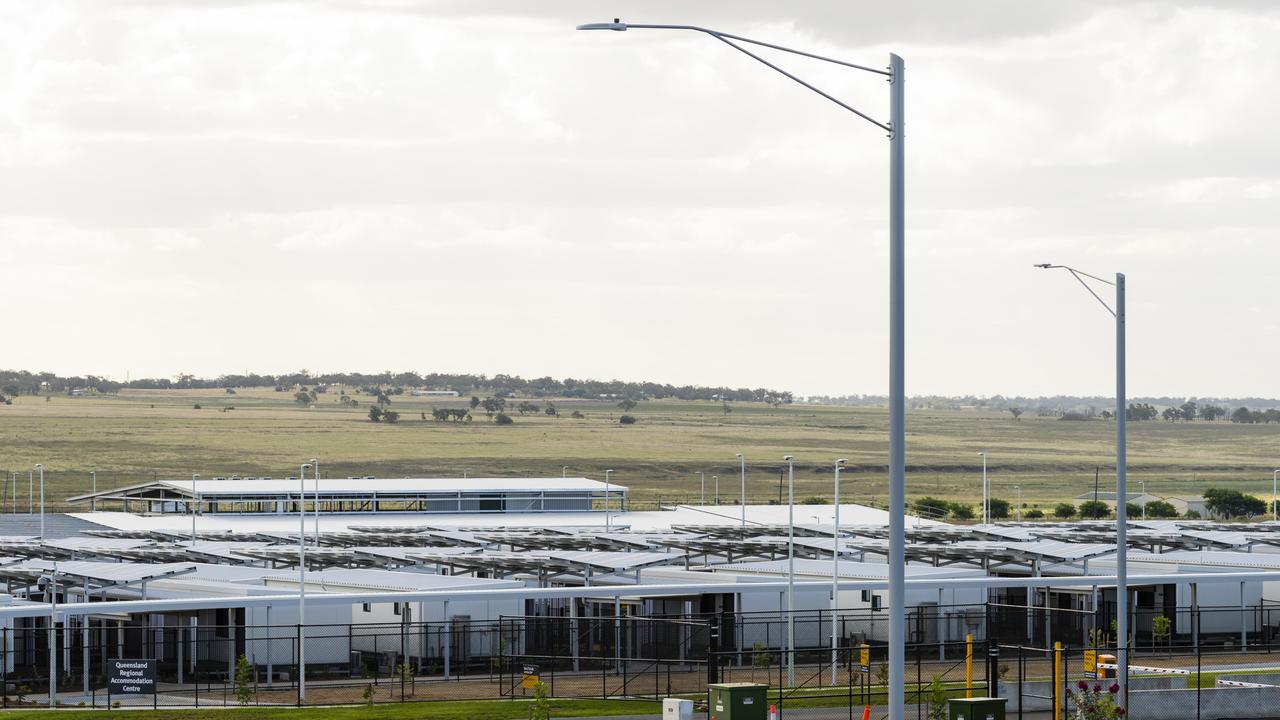 The State Government’s Wellcamp quarantine facility is set to welcome the first cohort of guests. Picture: Kevin Farmer