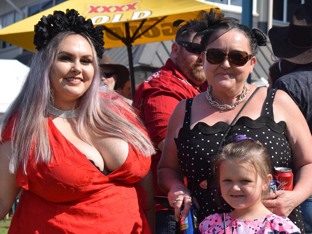 RSLA Diggers Cup 2019 - Jess Cox, Mandy Holland and Tarnaysha Cauchie (front).