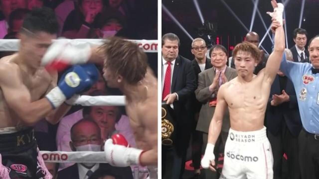 Inoue BRUTALLY stops Kim by KO