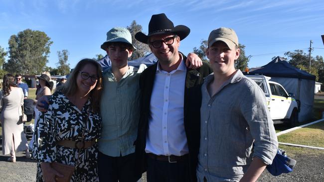 Thousands flocked to the Roma Rugby Races at Bassett Park on Saturday June 24, 2023. Picture: Chloe Cufflin.