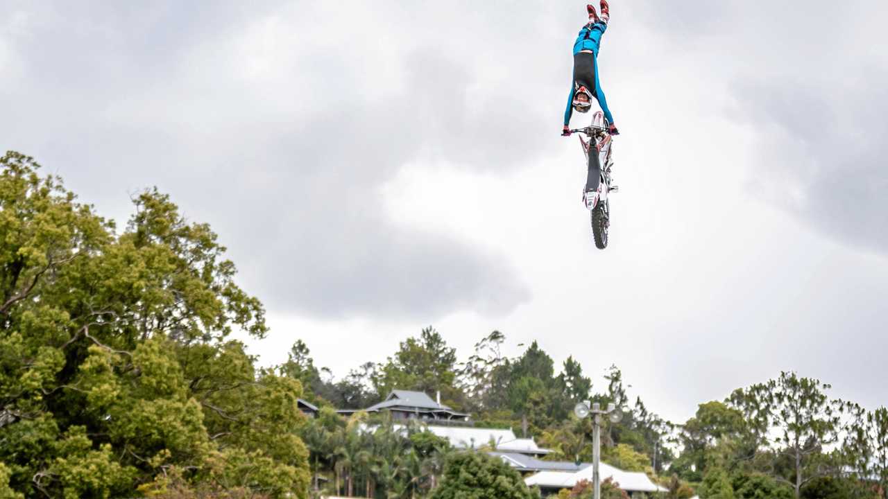 Aussie FMX - Gympie rider Zac Mackenzie. Picture: Joe Sheppard