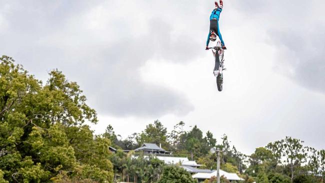 Aussie FMX - Gympie rider Zac Mackenzie. Picture: Joe Sheppard