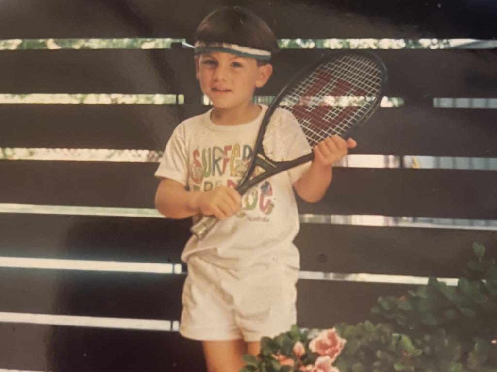 Todd Ley got a tennis racquet as a Christmas present and there was no looking back.