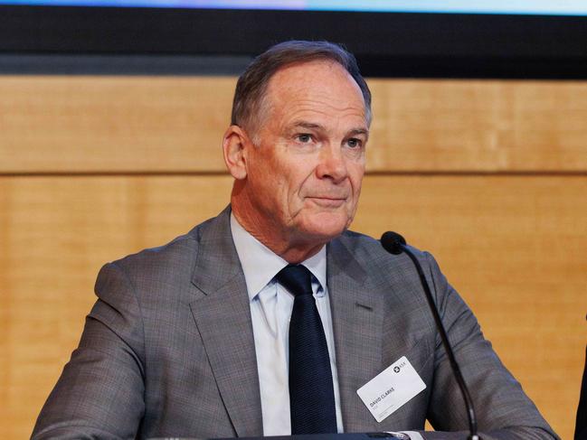 28-10-2024 - Incoming ASX chair David Clarke at the ASX AGM. Picture: Max Mason-Hubers / The AustralianÃ