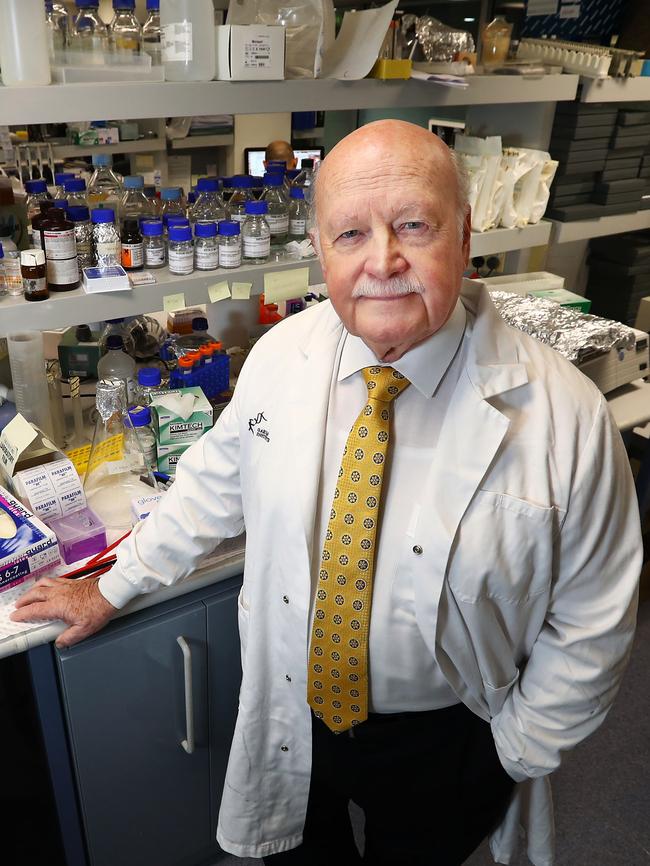 Professor John Shine. Picture: John Feder/The Australian.