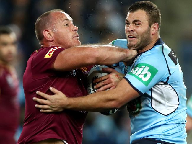 Queensland's omission of Matt Scott is a major gamble. Picture: Gregg Porteous