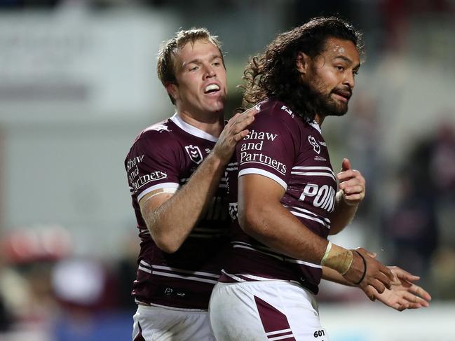 Forwards Jake Trbojevic and Toafofoa Sipley. Picture: NRL Photos