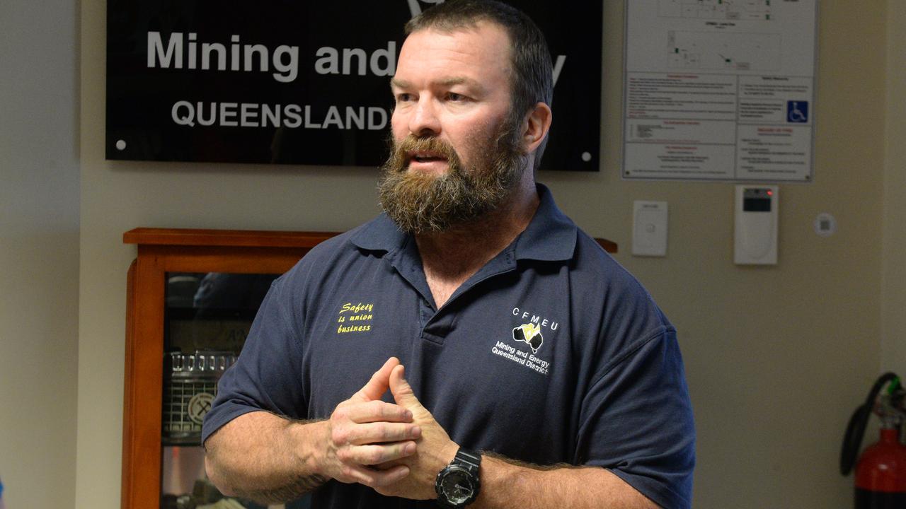 Mining and Energy Queensland district president Stephen Smyth