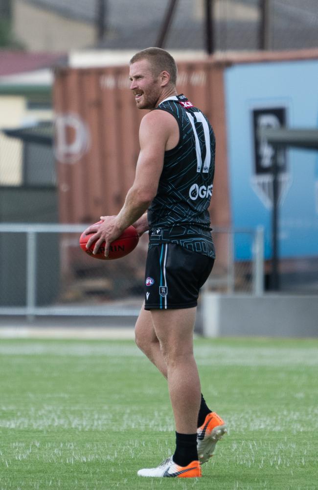 Tom Clurey hasn’t played at AFL level this year. Picture: NCA NewsWire / Morgan Sette