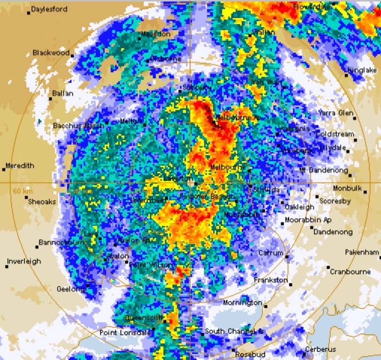 Melbourne wild weather Thunderstorms, heavy rain hit Victoria  Herald Sun