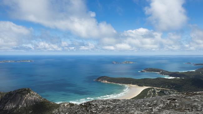 Wilsons Prom from Mount Oberon. Picture: Jessica Shapiro