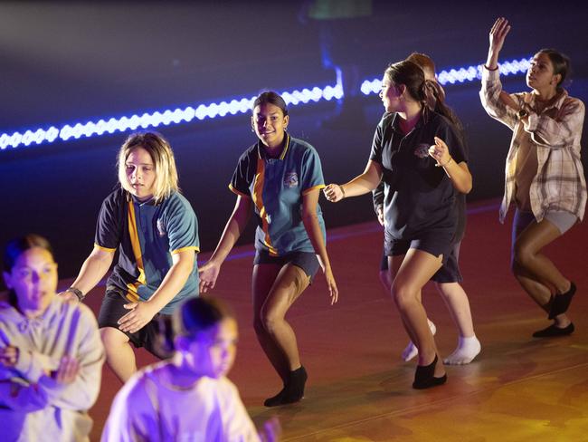 Behind the scenes at Creative Generation Rockeisteddford 2022. Picture: Nigel Hallett
